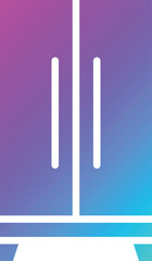 Fridge Vector Icon Design Illustration