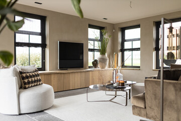 dutch, living room, couch, coffee table, 