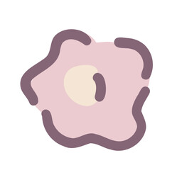 Kawaii Flower Cute Botanical Leaf Wildflower