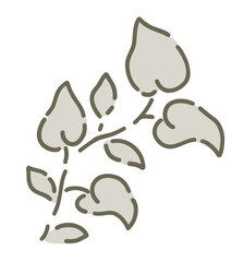 Kawaii Flower Cute Botanical Leaf Wildflower