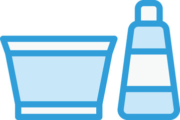 Hair dye Vector Icon Design Illustration