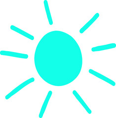 turquoise sun