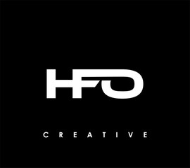 HFO Letter Initial Logo Design Template Vector Illustration