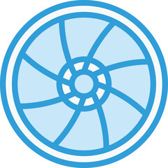 Naklejka premium Lens Vector Icon Design Illustration