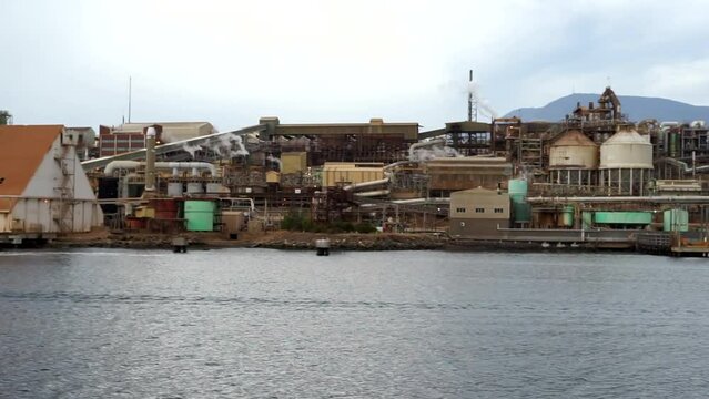 Hobart Smelter Factory, Tasmania Australia