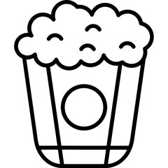 Popcorn Icon