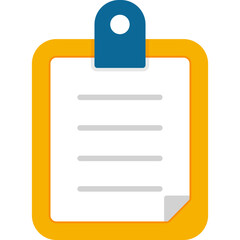 Obraz premium List Icon