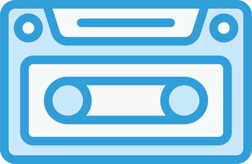 Casette Vector Icon Design Illustration