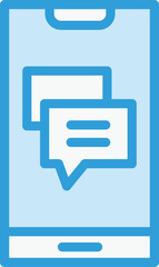 Message Vector Icon Design Illustration