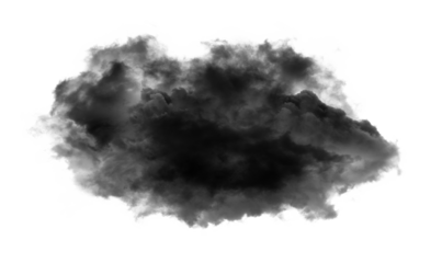 black clouds on transparent png