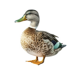 Obraz premium illustration of a duck on transparent background