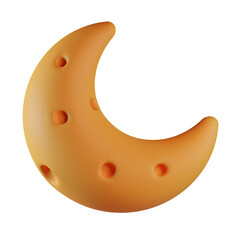 Moon 3D Icon