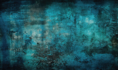 Fototapeta na wymiar Blue textured background cement background, generative AI