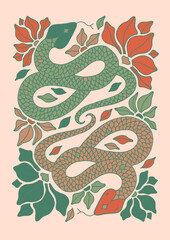 Groovy Boho Modern Celestial Magical 70th Peace Love Print Wall Art Poster Composition Svg Tile