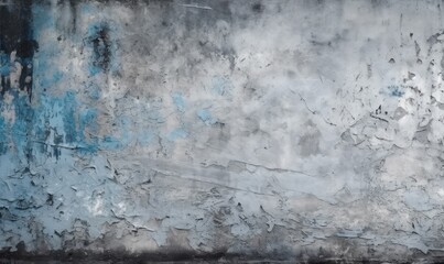 White blue gray concrete, grunge cement texture background, generative AI