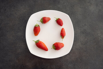 Summer vibe strawberry layflat