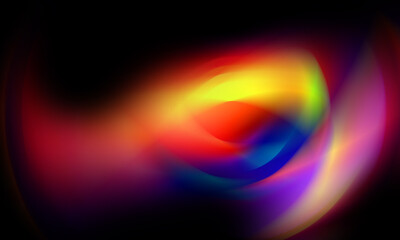 Blurred background with wave abstract gradient color for design of banner, poster, flyer and more
