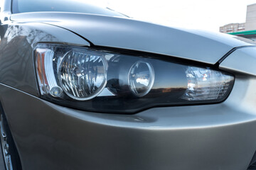 not new car headlights and taillights