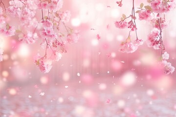Obraz na płótnie Canvas The Sweetness of Cherry Blossoms, Generative AI