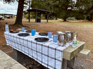 Picnic Table Setup