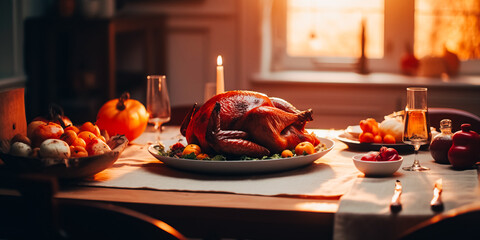 Whole homemade turkey for Thanksgiving