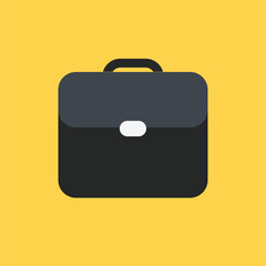 business suitcase icon office bag