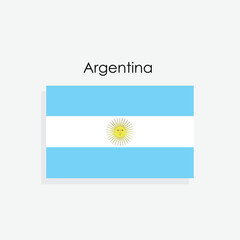 Argentina country  flag vector