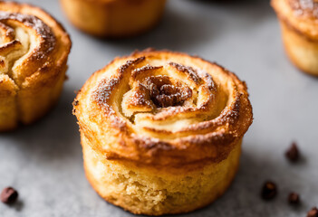 Awaken your senses to the enticing aroma of freshly baked homemade muffins for the perfect weekend breakfast.