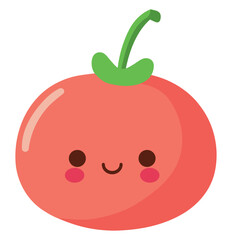 Happy child tomato design