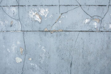 Old wall pictures with old and peeling paint It's a vintage background image.