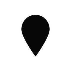 Map pointer  - vector icon, flat design