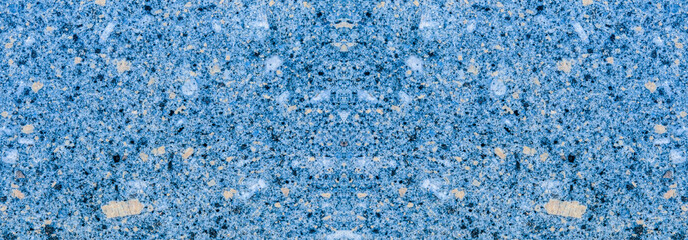 Wall terrazzo texture gray blue of stone granite black white background marble surface pattern sandstone small have mixed sand tile background.