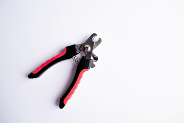 animal claw clippers, isolated on a white background