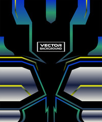 Background design illustration for sports team uniform sublimation printing jersey fabric