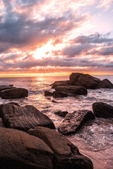 sunrise on the beach