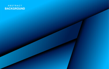 Minimal blue geometric shapes background
