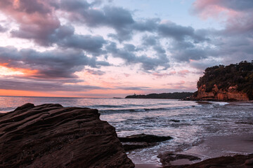 sunrise on the beach