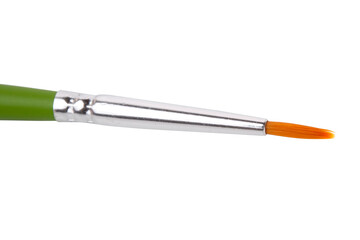 Craft brush for painting art isolated on the white background