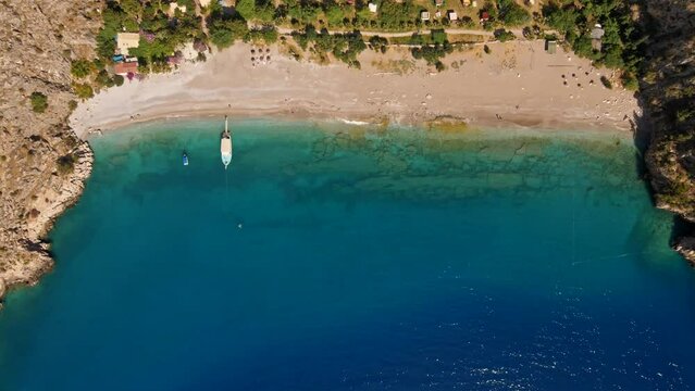 Butterfly Valley is a valley in Fethiye district of Mula Province, southwestern Turkey, which is home to diverse butterfly species.