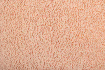 Terry towel background. Fabric texture.