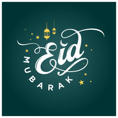 Eid Mubarak banner, Ramdan mubarak banner,
Eid mubarak social media post, Ramadan banner,
Eid mubarak vector text, calligraphy type, printable design
