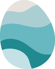 Vector of the easter elements
