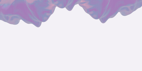 abstract violet background with 3d models