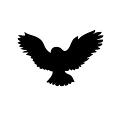 Obraz na płótnie Canvas Owl silhouette