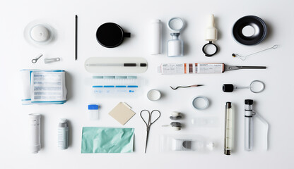 set of medical tools