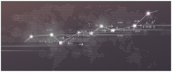 Eps10 vector illustration for business and finance	