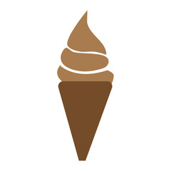ICE CREAM icon design template vector