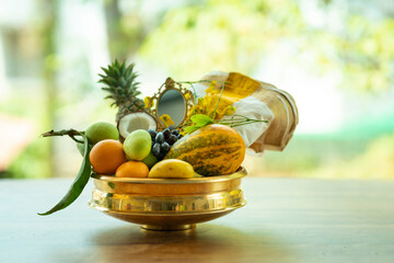 Beautiful Vishu kani image, Kerala festival Vishu special image