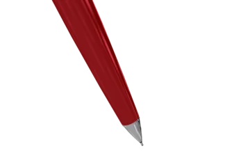 Wandcirkels aluminium Digital image of red pen © vectorfusionart
