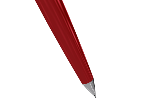 Digital image of red pen
